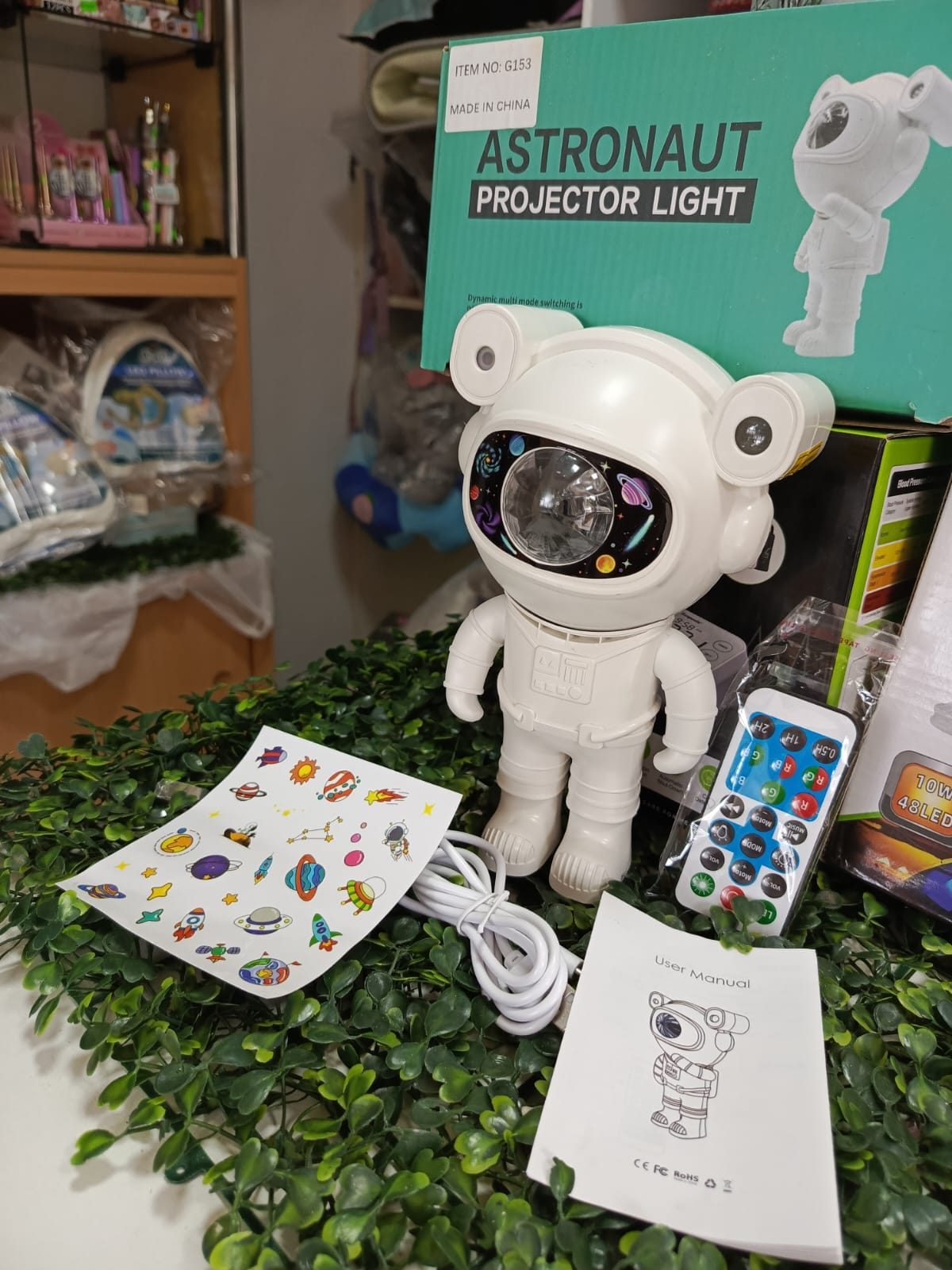 PROYECTOR  DE LUCES ASTRONAUTA